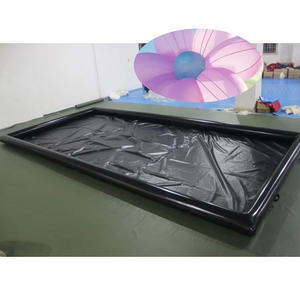 <span class=keywords><strong>Tapis</strong></span> de lavage gonflable portatif de véhicule de bâche hermétique adaptée aux besoins du client de PVC - Product Image 1