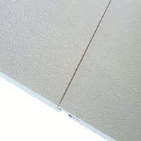 Plaque de plâtre perforée acoustique de haute qualité pour plafond suspendu, trou circulaire de 8 mm, plaque de plâtre absorbant le son