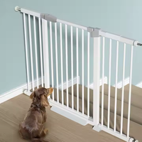 Barrière de sécurité rétractable sans perçage à fixation par pression pour escaliers et portes, largeur personnalisable