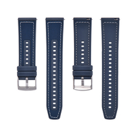 JUELONG Bracelet de sport souple Bracelet à dégagement rapide GT4 46mm Bracelets de montre en silicone en caoutchouc nylon hybride pour montres intelligentes