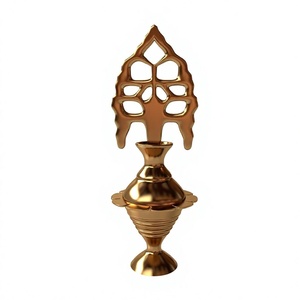 Porta Kajal Surmedani Vintage con Diseño Floral, Moderno, de Latón Chapado en Oro, de Alta Calidad, Regalo Decorativo para Cumpleaños, Decoración de Mesa para el Hogar - Product Image 5