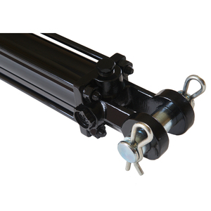 Black Hydraulic Cylinder Tie Rod Type Heavy Duty Linear Actuator with Hard Chrome Plated Piston Rod for Machinery - Product Image 2
