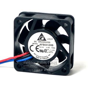 เดลต้า AFB0412HB 40 มม. 12V 0.16A DC พัดลมระบายความร้อนแบบไม่มีแปรง ลูกปืนคู่ - Product Image 2