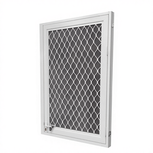 ตะแกรงตาข่าย<span class=keywords><strong>อลู</strong></span><span class=keywords><strong>มิ</strong></span><span class=keywords><strong>เนียม</strong></span>กันขโมยสำหรับป้องกันประตูหน้าต่างตาข่ายตะแกรงเพชรตาข่ายกั้นเพื่อความปลอดภัยจากโรงงานจีน - Product Image 1