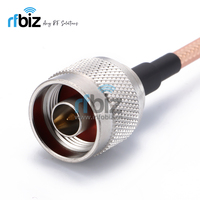 Câble RF mâle N vers mâle BNC avec câble RG142.