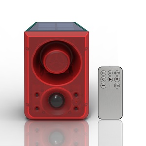 Güneş enerjisi WiFi ABS cism cism köpek Barking Boar yaban domuzu artefakt boynuz gece flaş uyarı ışığı - Product Image 1