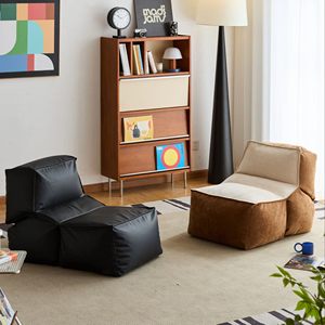 MUU Diseño contemporáneo Sofá modular de 1 asiento Suave Almacenamiento de muebles modernos para el hogar Nuevo sofá de tela de moda para apartamentos Hoteles - Product Image 1