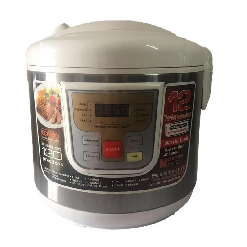 Wholesale Lower Price Non-stick 5L Smart Printing Shell Multi-function Rice Cooker Electric Multifunctional Rice Cooker