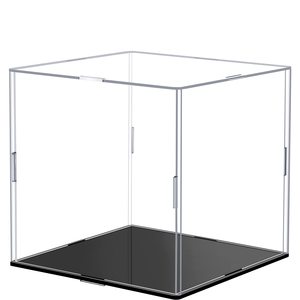 Acrylic vuông búp bê hiển thị trường hợp hiện đại tùy chỉnh thiết kế cho & chống bụi cho màn hình nâng cao - Product Image 1