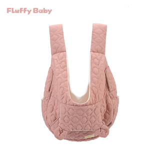 Bolsa de pecho para perro Fluffiybaby, bolsa para mascotas de gran capacidad, bolsa impermeable de algodón puro para cachorro - Product Image 6