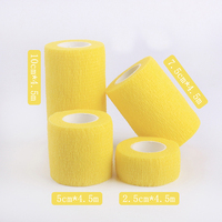 Vente en gros Coton pour Sports Gym Fitness Wrap Protège-mains Bandage de boxe Imprimé Athlétique Protéger Ruban Blanc Kinésiologie
