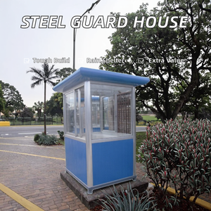 Caseta de Guardia de Fábrica con Estructura de Acero de Diseño Industrial, Económica, Resistente, con Techo Impermeable, para Oficinas, Estacionamiento, 15+ - Product Image 2