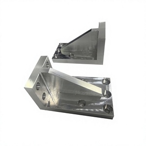 5 Axis Custom High Precision CNC Machining Aluminum Alloy Bracket, OEM Precision Milling Industrial Equipment Hardware Component - Product Image 4