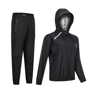 Combinaison <span class=keywords><strong>de</strong></span> Sauna professionnel, Anti-déchirure, à fermeture éclair, perte <span class=keywords><strong>de</strong></span> poids, exercice d'entraînement, vêtements amincissants, vente en gros, - Product Image 2