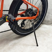 Béquille de vélo en titane AGEKUSL pour vélo pliant Brompton de 20 pouces