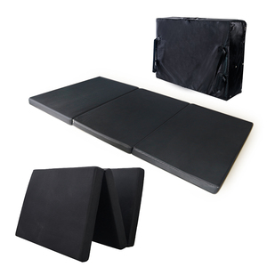 Materasso pieghevole <span class=keywords><strong>3</strong></span> in 1 in Memory Foam con fodera lavabile con fondo antiscivolo Tri pieghevole materasso pieghevole - Product Image 1
