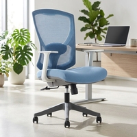 Chaise de bureau de direction en maille confortable et moderne de luxe pour le personnel informatique et les conférences