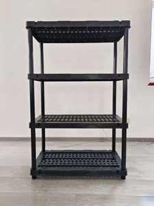 ชั้นวางของพลาสติกทนทาน5ชั้นสำหรับโรงรถชั้นวางของพลาสติกทนทาน - Product Image 2