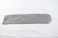 Chaussette orthopédique en coton pour jambe amputée, recommandée par les experts – Facile d'entretien, confortable, lavable, douce, grise, certifiée CE, à enfiler pour jambe et genou