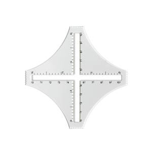 BEN YEDD Compteur de mailles en plastique transparent, calculateur de points, règle, accessoire de couture - Product Image 6