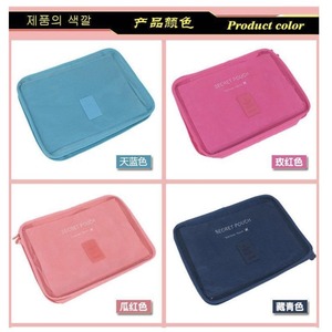 Secret Pouch Travel <b>Storage</b> Bag 6-Piece Set Multipurpose Organizer For Trip <b>Clothes</b> Organizers - Product Image 3