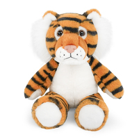 Boneka Hewan Plush Super Lembut Custom ODM OEM Sloth Gajah Singa Rusa Sika Harimau Leopard Realistis Unisex Dapat Dipeluk