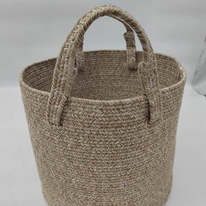 Chine Fournisseur Panier À Linge De Stockage Vêtements Coton Corde Haute Capacité <span class=keywords><strong>Petite</strong></span> Capacité Personnalisable Pliable Panier De Stockage - Product Image 5