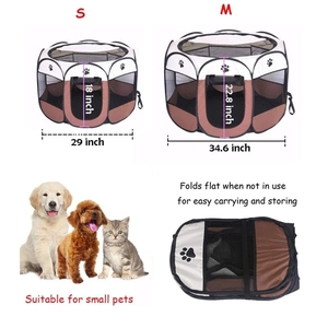 Gabbia ottagonale pieghevole <span class=keywords><strong>per</strong></span> animali domestici <span class=keywords><strong>per</strong></span> <span class=keywords><strong>cani</strong></span> gabbia ottagonale <span class=keywords><strong>per</strong></span> tenda <span class=keywords><strong>per</strong></span> gatti box <span class=keywords><strong>per</strong></span> cuccioli cuccia <span class=keywords><strong>da</strong></span> viaggio all'aperto portatile <span class=keywords><strong>per</strong></span> <span class=keywords><strong>cani</strong></span> di grossa taglia - Product Image 6