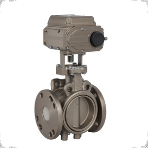 Válvula de Mariposa de Tipo Lug de Alto Rendimiento con Accionamiento Eléctrico Covna, Clase 150, Hierro Fundido, con Control Modulante de 4-20 mA - Product Image 1