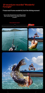 กล้องแอคชั่นกันน้ำ 30 เมตร กล้องกีฬา 5K 4K 60fps หน้าจอคู่ ควบคุมแบบสัมผัส กล้องติดหมวกจักรยาน มอเตอร์ไซค์ พร้อมระบบกันสั่น EIS รองรับ 256GB - Product Image 3