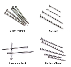 Clous en fer ordinaires polis à tige lisse pour la construction, prix d'usine, clous en fer galvanisé poli courants - Product Image 4