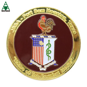 Nuevo Diseño Personalizado de Medalla de Oro del Club de Esposas de Fort Sam Houston - Product Image 4