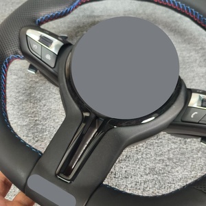Volante Personalizado de Fibra de Carbono/Cuero para BMW Serie F, para BMW F36 F87 M2 F30 F10, Volante de Alcántara - Product Image 4