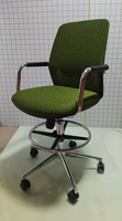 Chaise pivotante de réception avec repose-pieds et anneau de pied pour visiteurs, caissiers et bars – Vente en gros