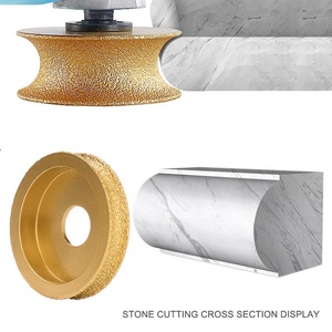 Đĩa mài kim cương hàn cho máy mài góc, dùng cho gạch men, đá cẩm thạch, tạo cạnh vát, cắt tỉa, đánh bóng, tạo rãnh, làm sạch cạnh, chất liệu nhựa - Product Image 3