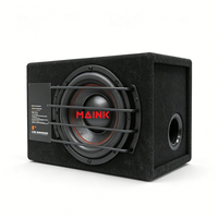 Subwoofer actif pour voiture 8 pouces 10 pouces, Plug and Play, basses puissantes, vente en gros directe d'usine, en stock, personnalisable, livraison rapide