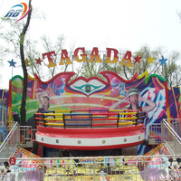 Manèges palpitants équipement platine vinyle parc à thème d'attractions attractions attractions rotatives Giostre Crazy Dance Disco Tagada à vendre