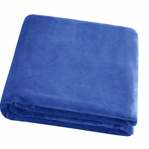 ผ้าห่มผ้าสักหลาดไมโครไฟเบอร์เนื้อนุ่มสุดหรู300GSM ผ้าห่มขนแกะหรูหรา - Product Image 2