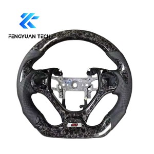 <span class=keywords><strong>พวงมาลัย</strong></span>กีฬาหนังแท้ Alcantara คาร์บอนไฟเบอร์แบบสั่งทำพิเศษสำหรับ Honda <span class=keywords><strong>Civic</strong></span> รุ่นที่ 9 <span class=keywords><strong>FB</strong></span>/FG ปี 2011 2012 2013 2014 2015 - Product Image 2