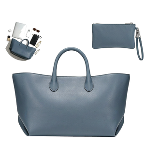 Bolso Tote de Piel Sintética PU de 7 Pulgadas con Asa Superior, Estilo Vintage Casual para Mujer, con Bolsillos Desmontables y Cierre de Cremallera - Product Image 5