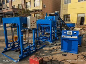 Bộ hoàn chỉnh của QTJ4-18 mới thủy lực tự động khối xi măng gạch Máy làm than cát nguyên liệu - Product Image 2