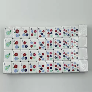 Jeu de Mahjong Américain Personnalisé avec Monogramme, en Acrylique, Style Américain, Tuiles de Mahjong Américaines - Product Image 5