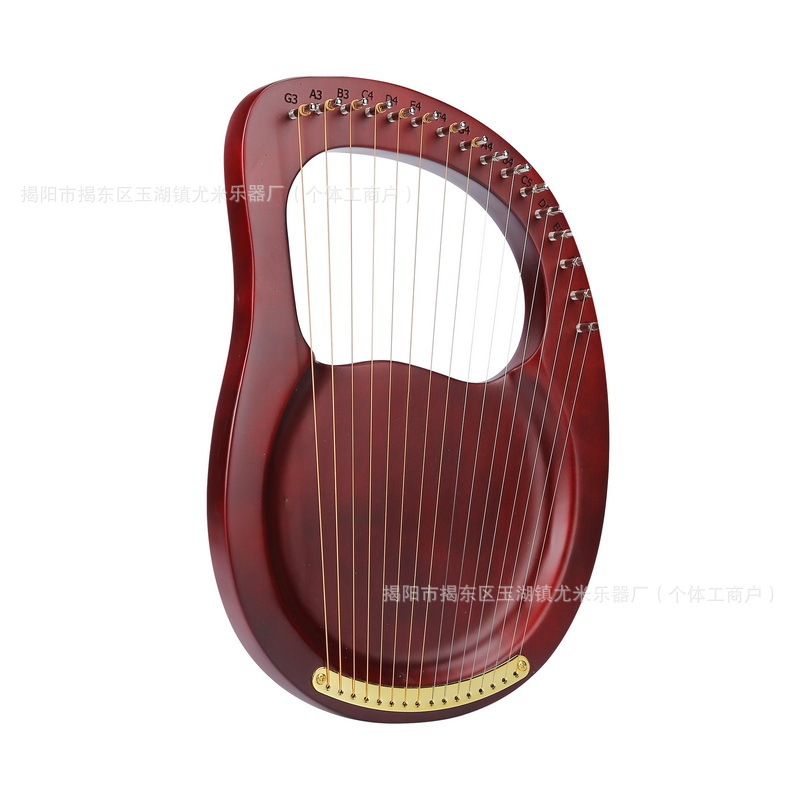 Plato de 16 cuerdas - color café