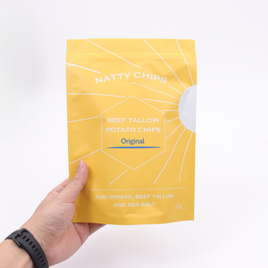 Bolsa Personalizada con Ventana Transparente o Ventana Esmerilada para Envasado de Frutos Secos y Nueces, Directo de Fábrica, OEM, ODM - Product Image 3