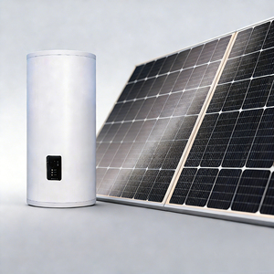 Pemanas Air PV Sistem Ganda AC & Pemanas Langsung DC, Tangki Enamel Tanpa Rugi, Colokan/Logo Kustom, 110V/220V, Terintegrasi dengan Jaringan Listrik - Product Image 1