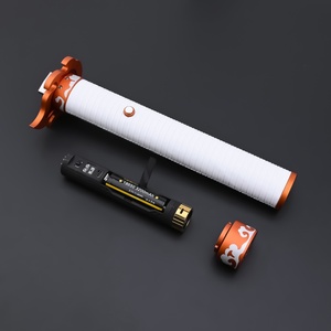 <span class=keywords><strong>Sabre</strong></span> laser LED TXQ Yan |   Lame Nichirin inspirée de Rengoku |   Poignée en alliage d'aluminium |   Swing fluide |   Cosplay d'<span class=keywords><strong>Anime</strong></span> Saber - Product Image 5