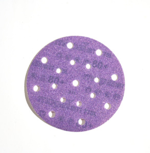 Großhandel 150mm Lila Keramik Schleif scheibe 6 Zoll Klett band Schleifpapier Mittlere Härte für Schleif maschinen 1mm Dicke - Product Image 2