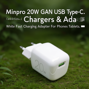 Caricabatterie USB <b>Type</b>-<b>C</b> MINIPRO 20W GaN White PUFCMTCUSBC20WGWHI - Product Image 3