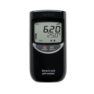 อิตาลีฮันนา HI99121 เครื่องวัดอุณหภูมิ pH แบบพกพากันน้ำ [ดินและเกษตรกรรม] พร้อมความแม่นยำ 0.02 PH/0.5C แบตเตอรี่ AAA - Product Image 5