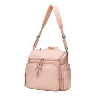 Grand sac à langer à dos avec poches isothermes, crochets pour poussette, sac de maternité multi-poches pour bébé, idéal pour les voyages